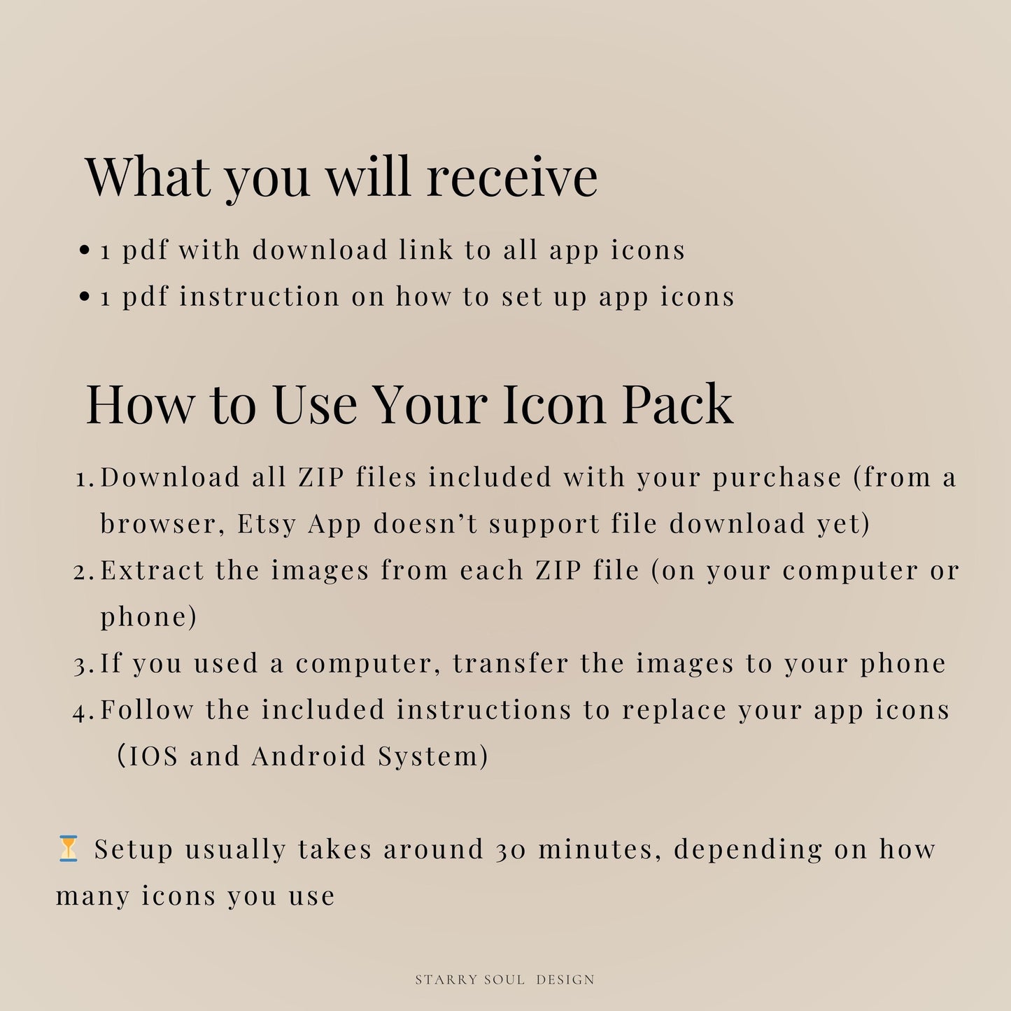 Soft Pastel App Icons