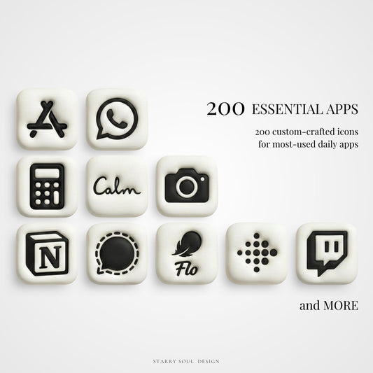 Minimalist App Icons