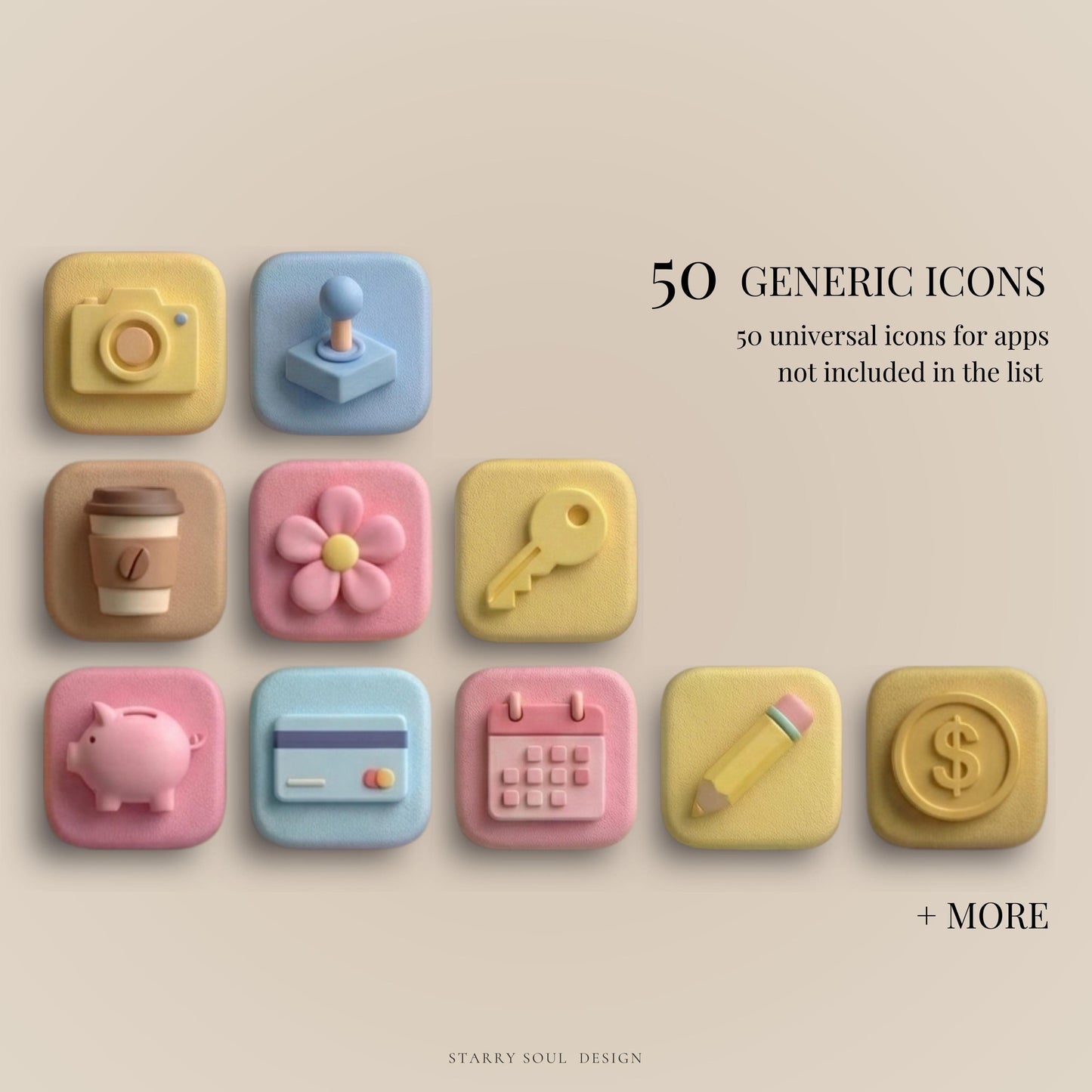 Soft Pastel App Icons