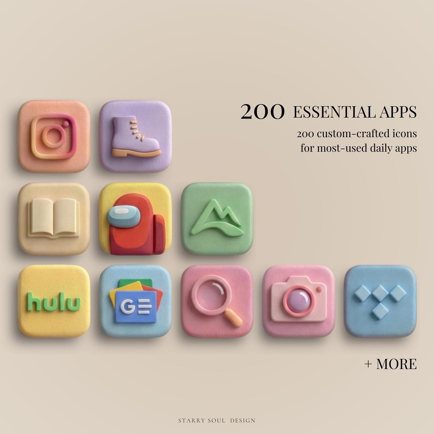 Soft Pastel App Icons