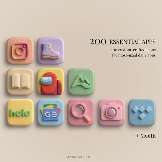 Soft Pastel App Icons